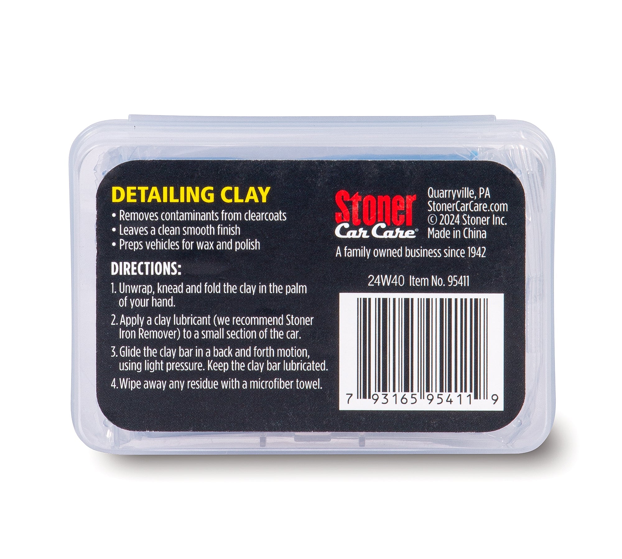 stoner-ultra-clay-bar-paint-decontamination-tool-for-auto-paint-glass-and-plasti image 2
