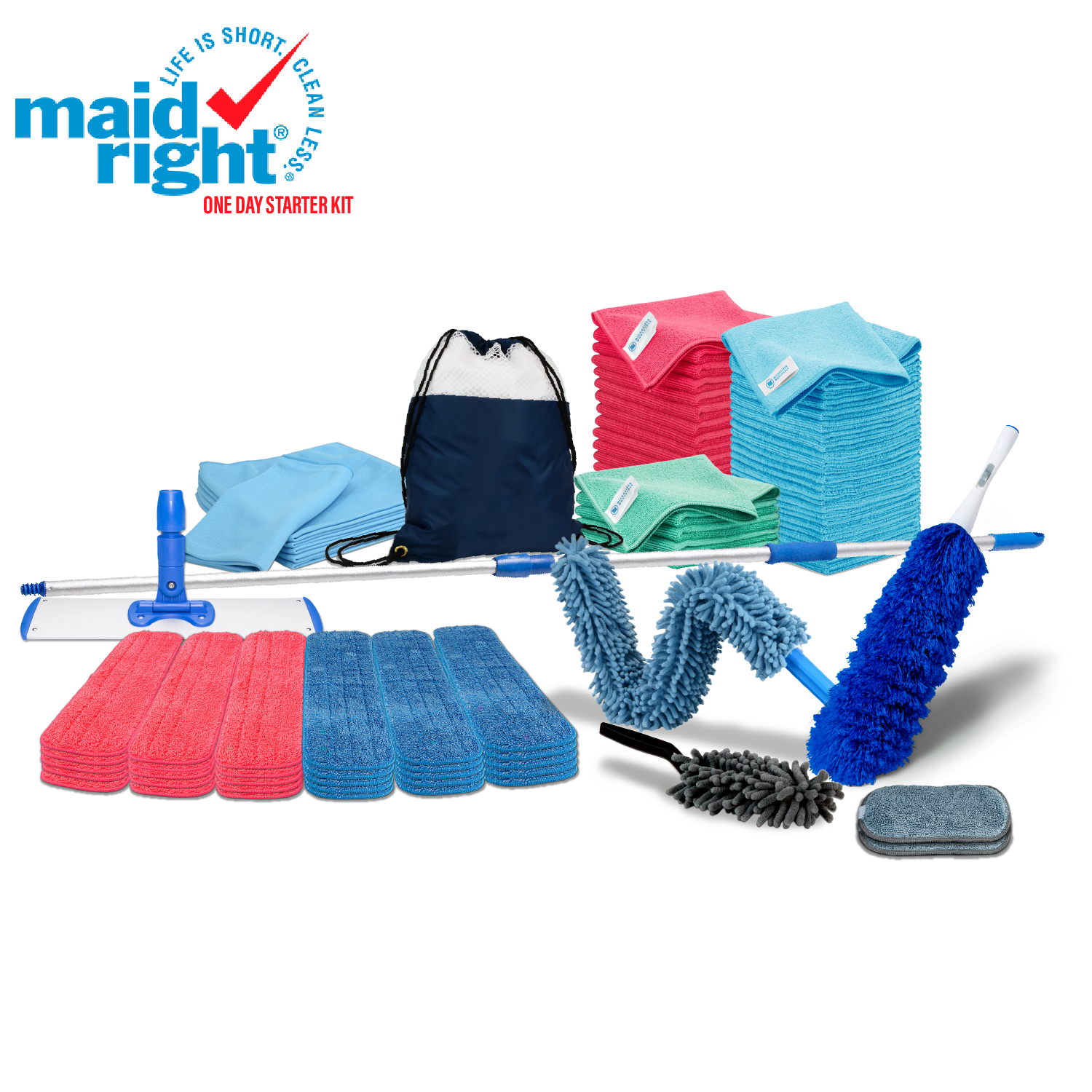 microfiber-wholesale-maid-right-professional-cleaning-kits-complete-starter-kit- image 1