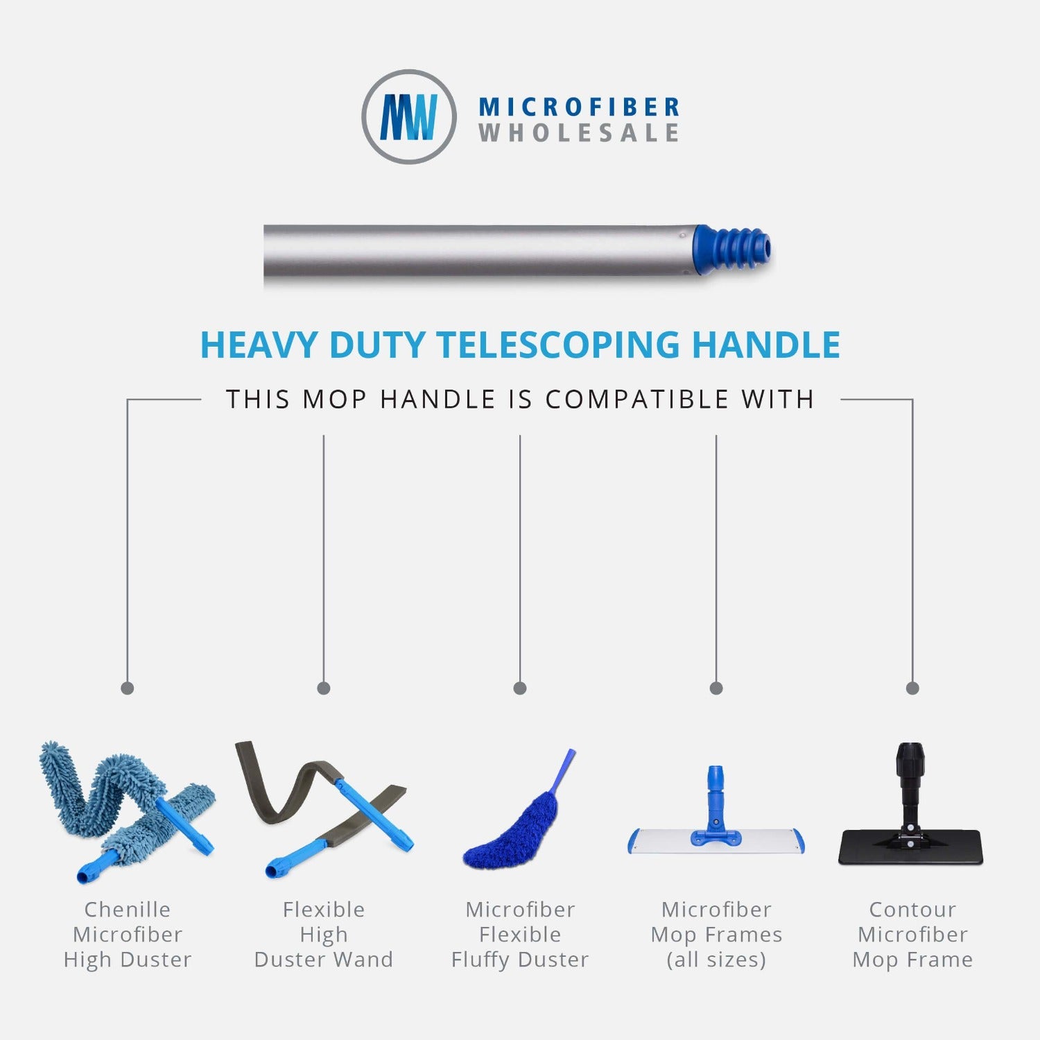 microfiber-wholesale-heavy-duty-telescoping-mop-handle image 4