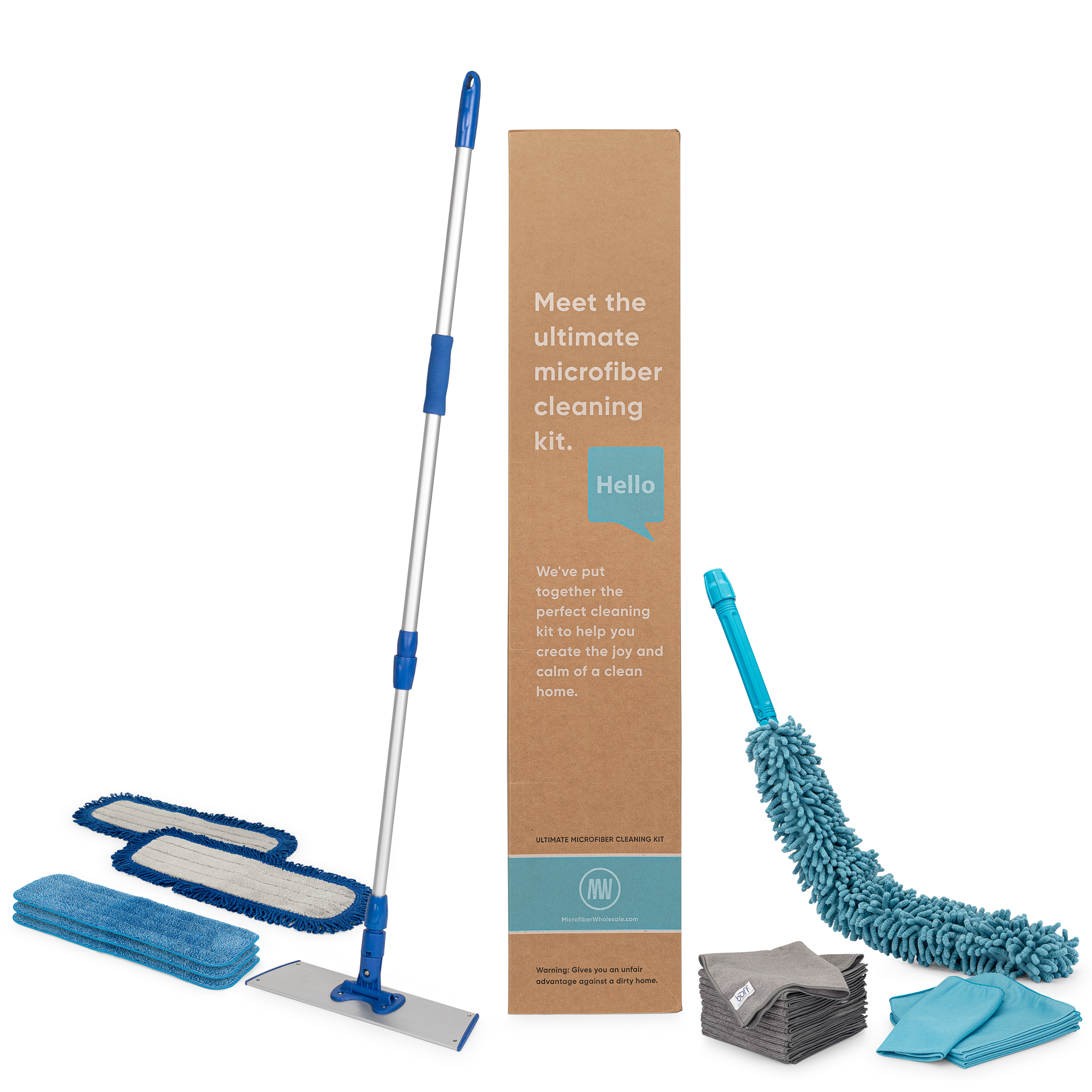 microfiber-wholesale-ultimate-microfiber-cleaning-kit-complete-home-cleaning-set image 2