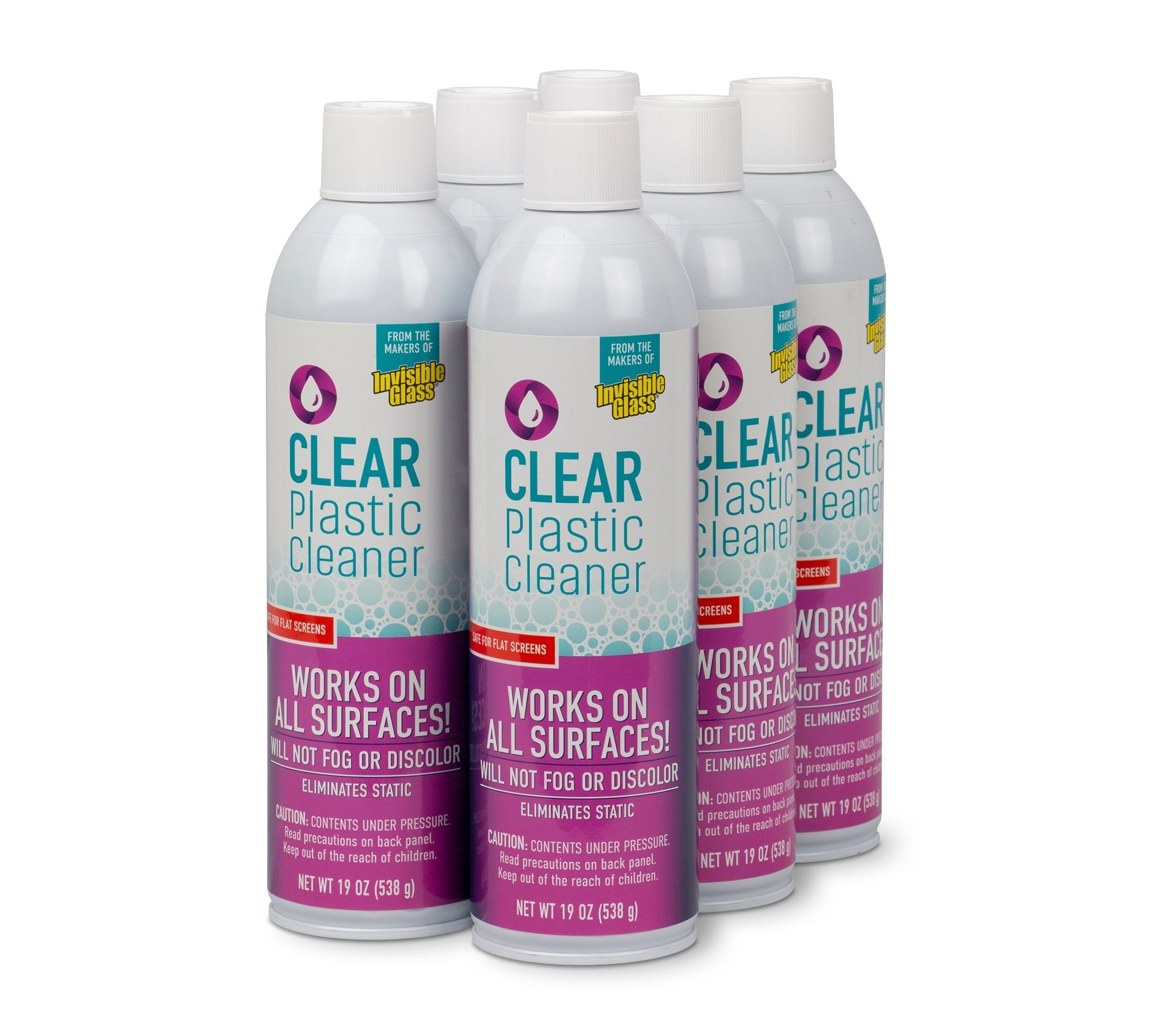 invisible-glass-clear-plastic-cleaner-streak-free-anti-static-19-oz image 2
