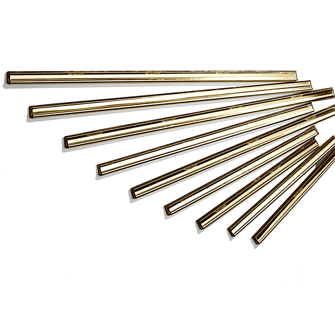 ettore-master-brass-clipped-channel-with-rubber-professional-window-squeegee-cha image 1