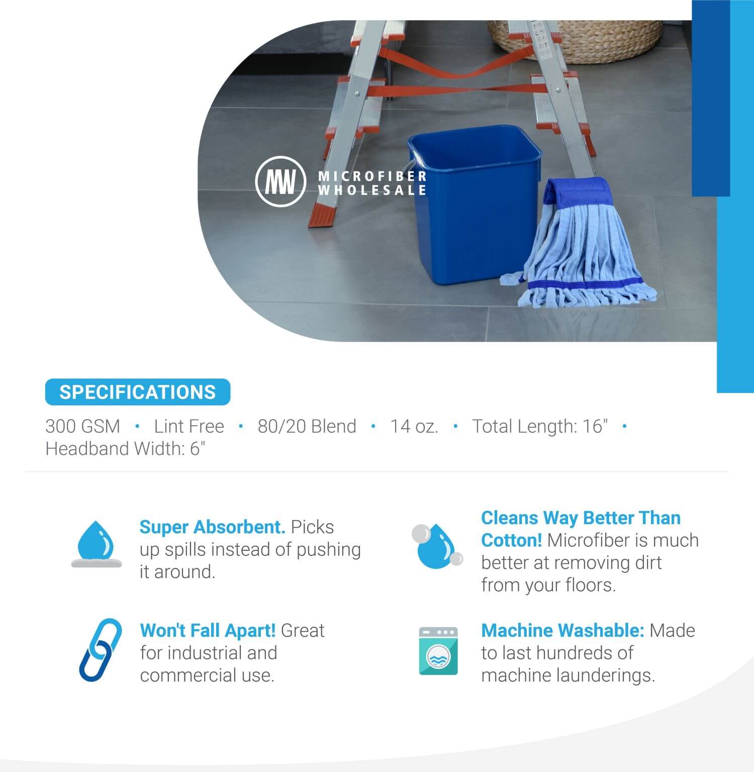 microfiber-wholesale-case-of-12-medium-commercial-microfiber-tube-mop image 6