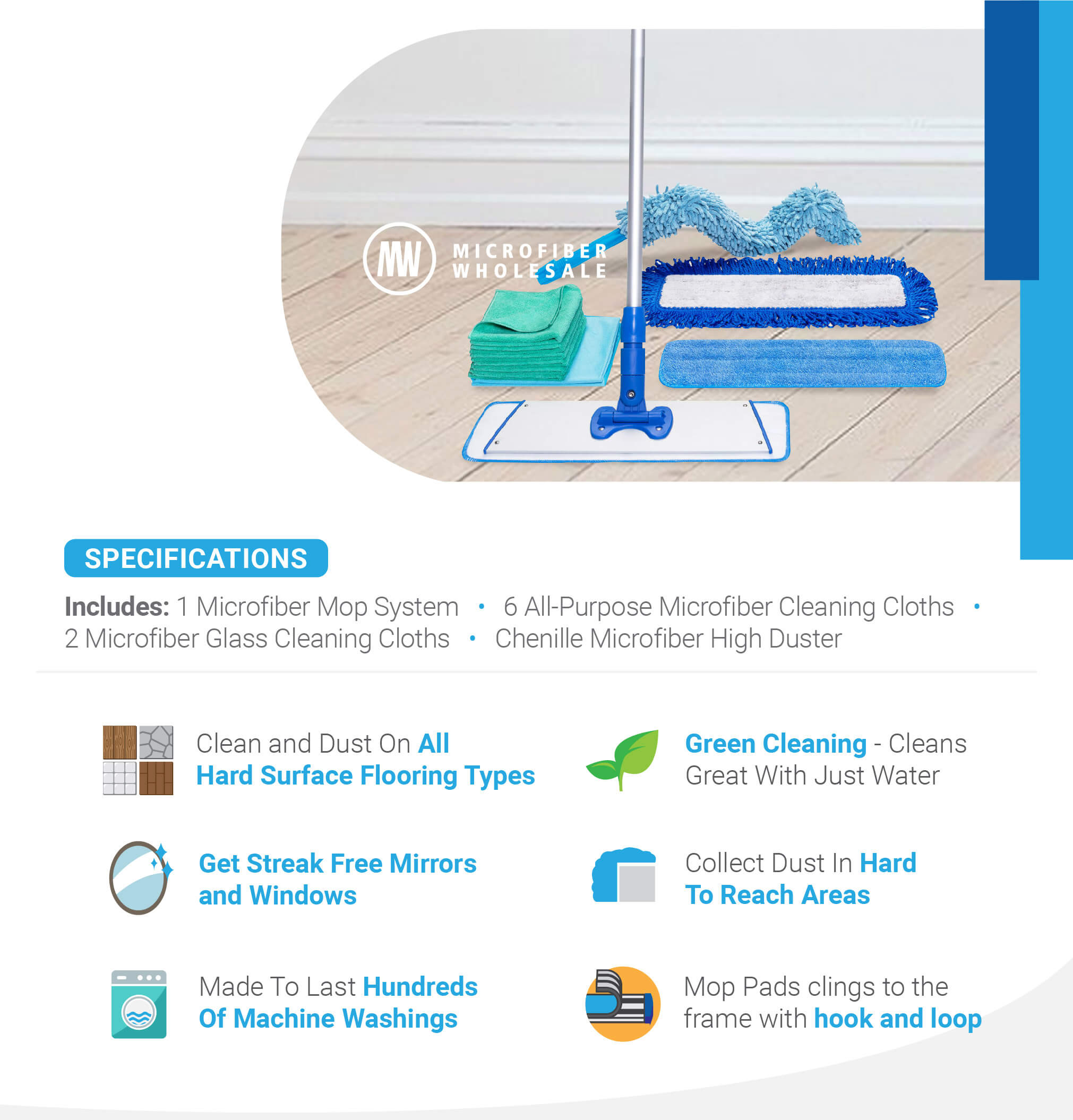 microfiber-wholesale-microfiber-cleaning-system-kit image 2