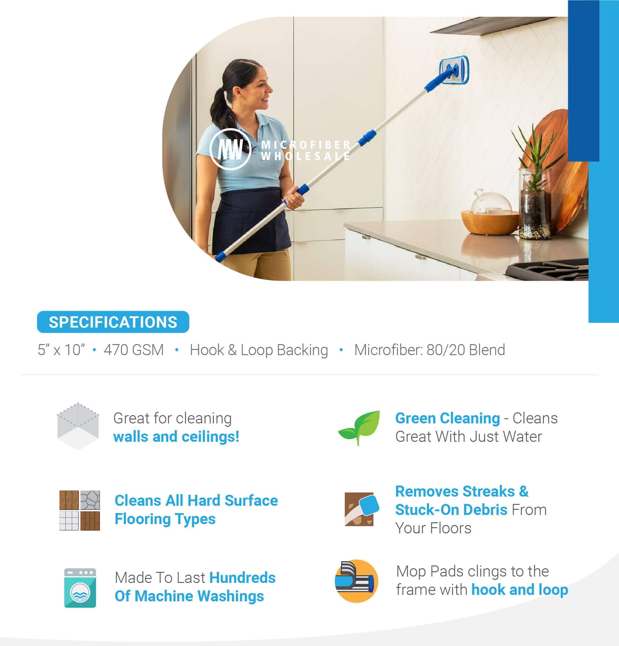 microfiber-wholesale-10-microfiber-wall-wash-mop-pad-perfect-for-walls-ceilings image 3