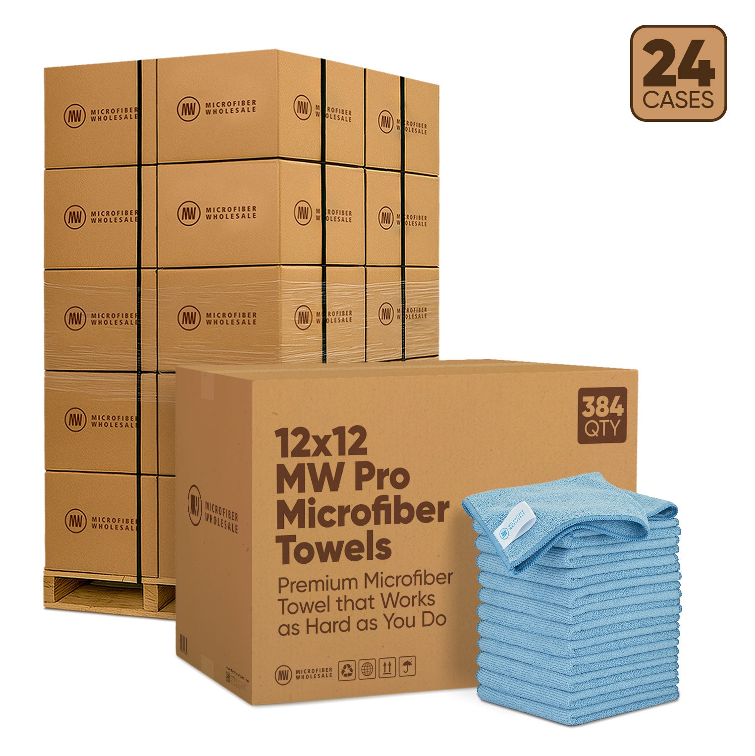 microfiber-wholesale-12-x12-mw-pro-microfiber-towels-24-case-pallet-384-case image 3