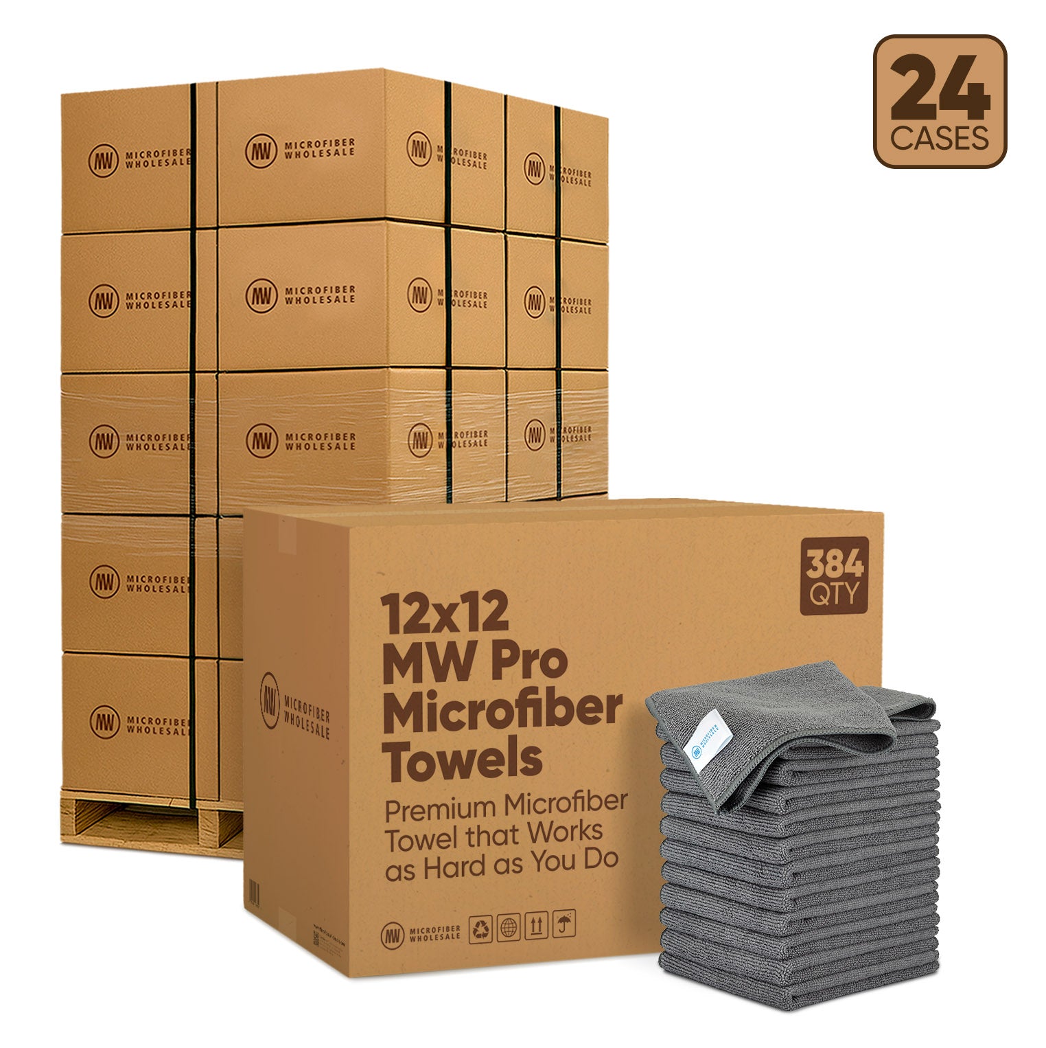 microfiber-wholesale-12-x12-mw-pro-microfiber-towels-24-case-pallet-384-case image 7