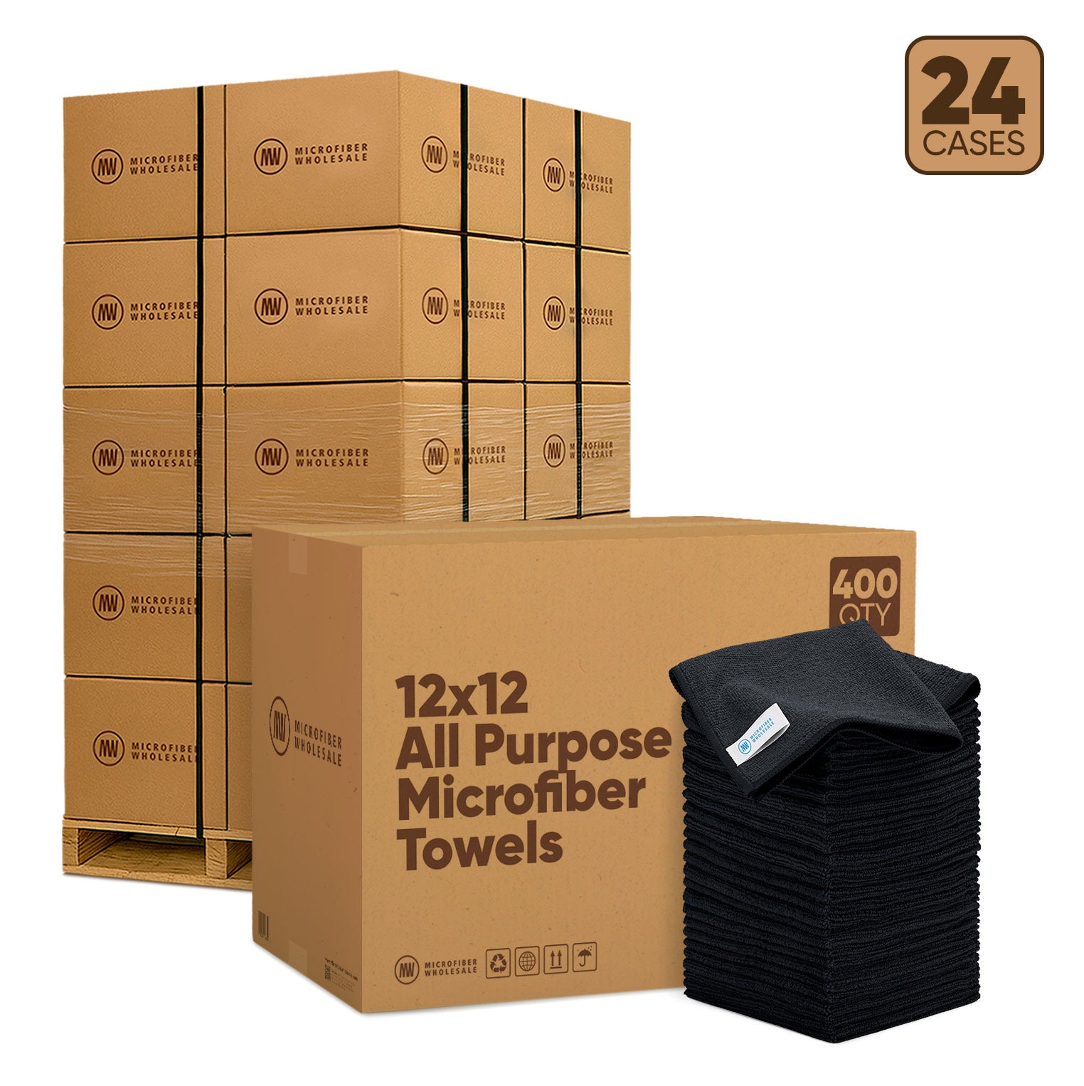 microfiber-wholesale-12-x12-all-purpose-microfiber-towels-24-case-pallet-400-cas image 6