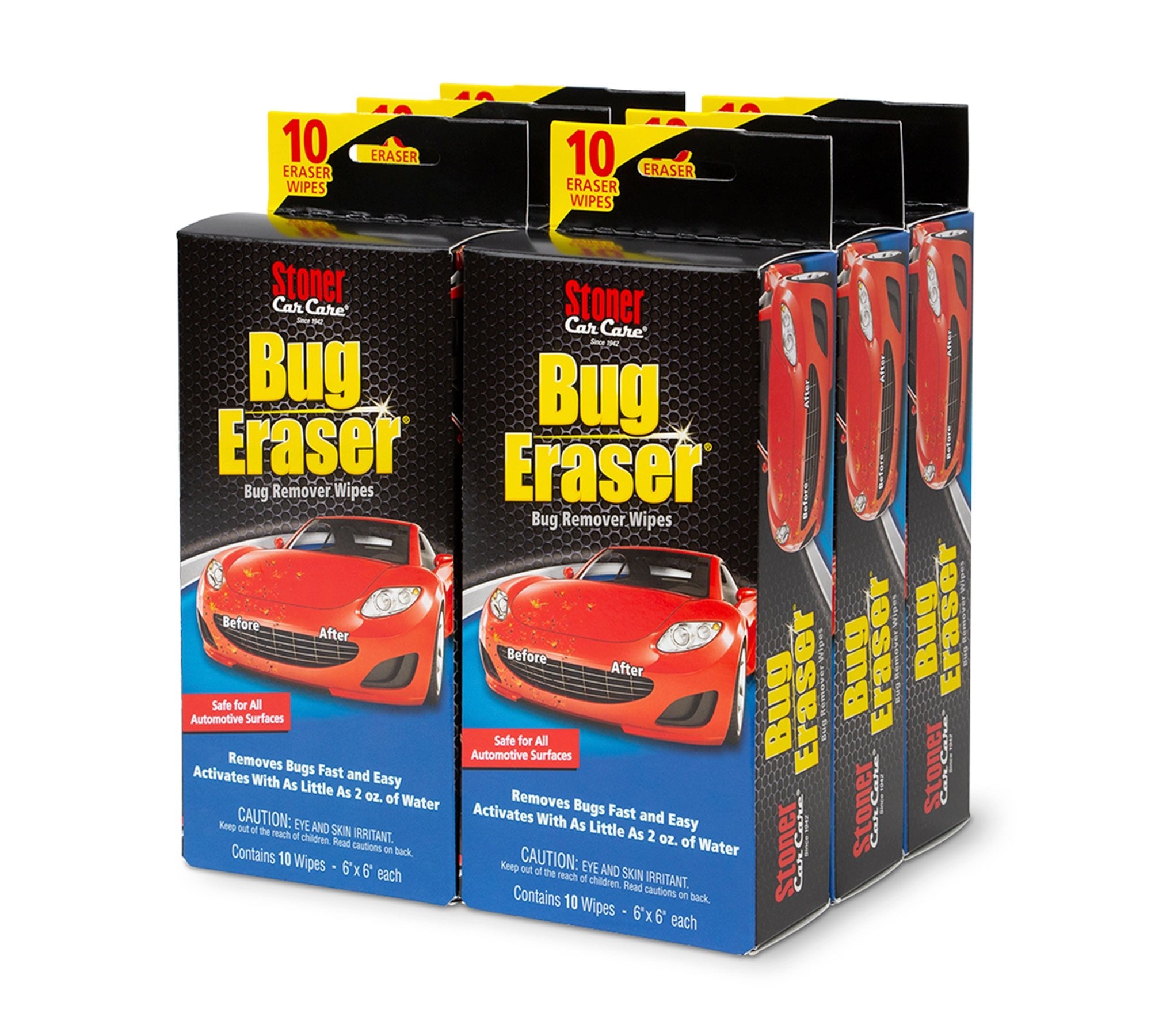 stoner-car-care-bug-eraser-wipes-10-count image 5