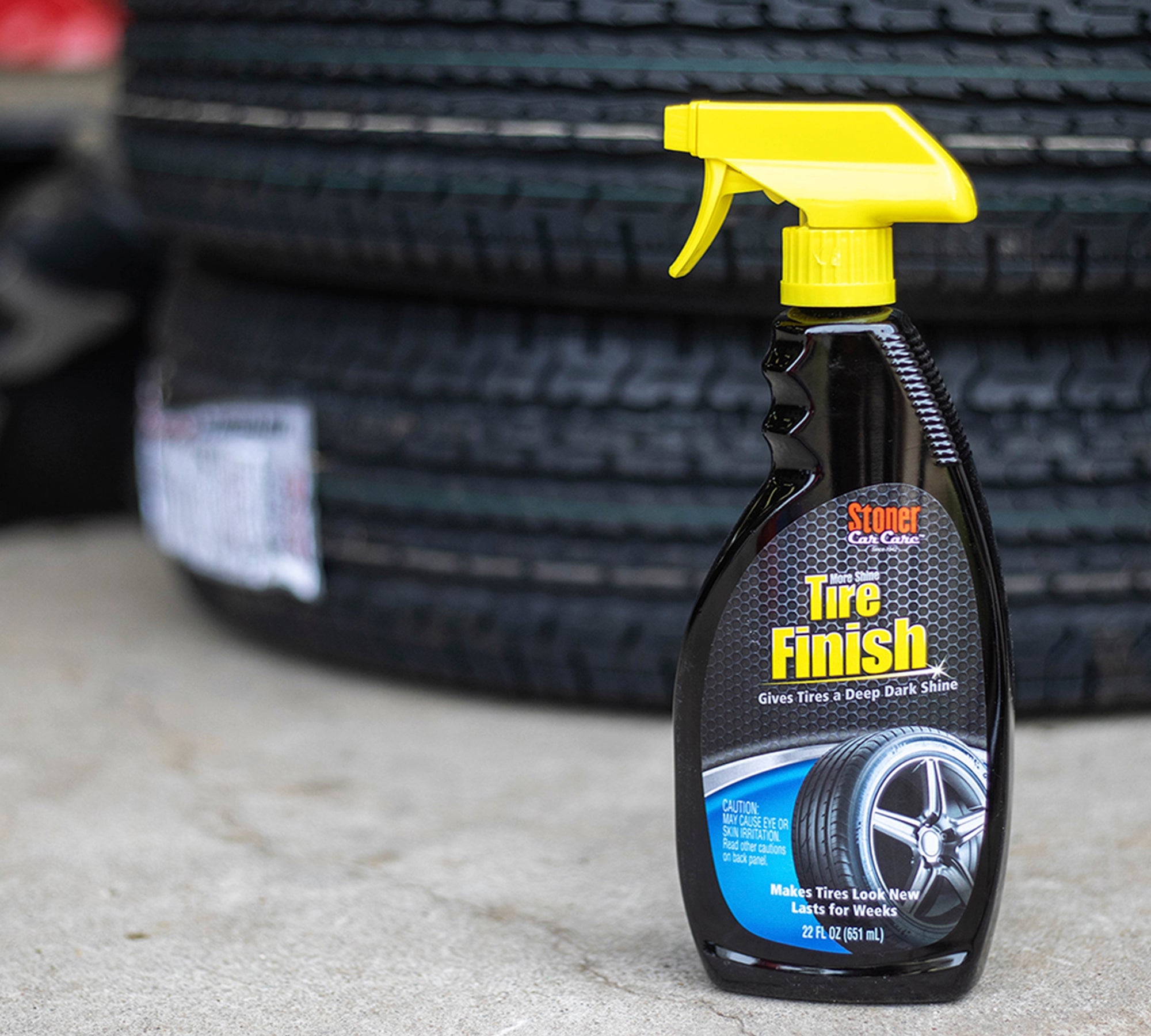 stoner-car-care-more-shine-tire-finish-spray-water-based-no-sling-formula-for-de image 3