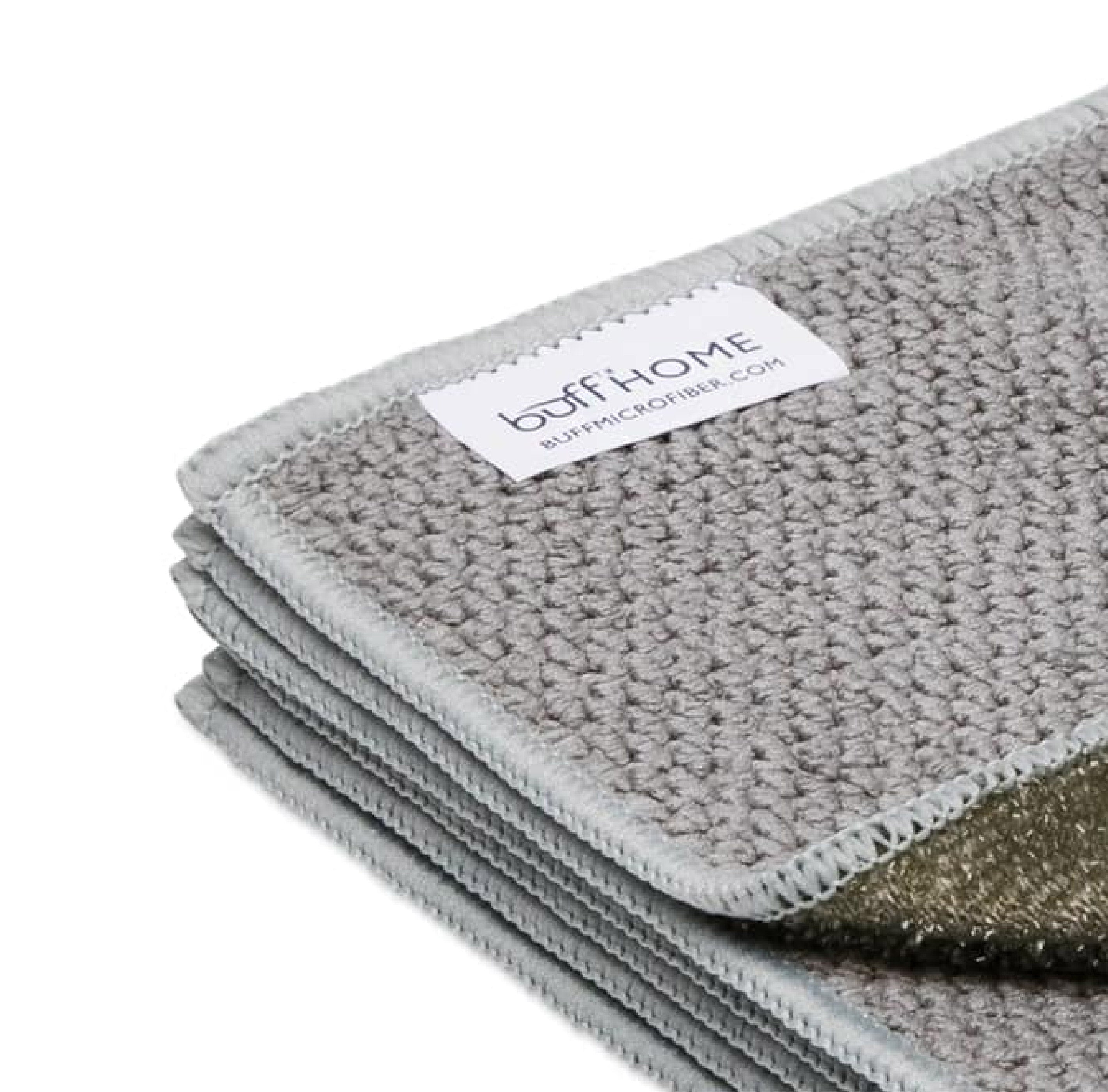 microfiber-wholesale-4-x-6-buff-home-microfiber-scrubber-dish-cloth image 2